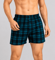 Premium Men's Cotton Boxers – Pack of 4 FREE SIZE