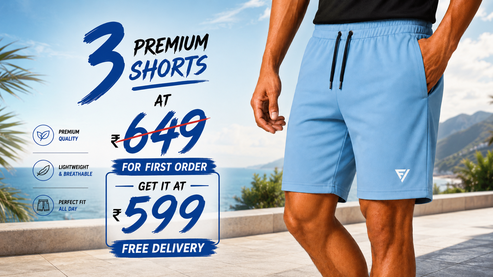 Premium 4way Lycra Shorts COMBO