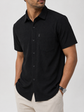 Men's Solid Color Shirt