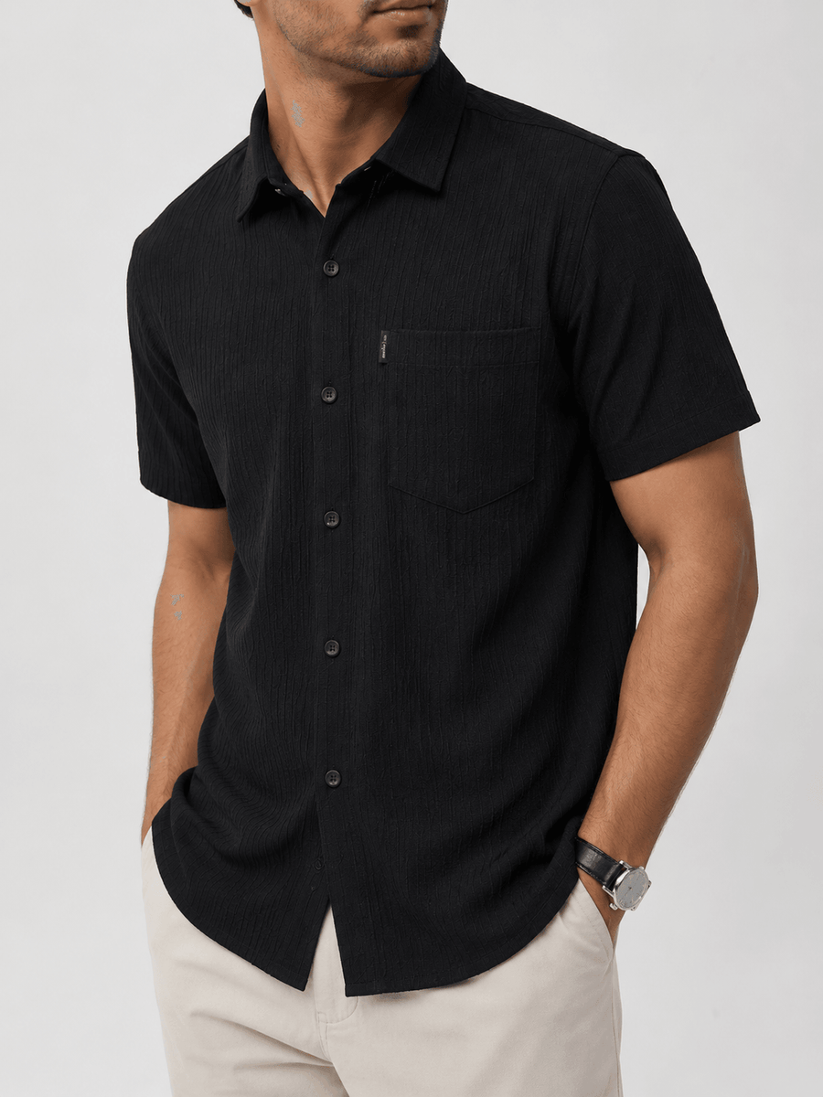 Men's Solid Color Shirt
