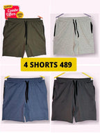 COTTON  SHORTS ( 4 IN 1 COMBO )