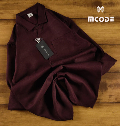Premium Combo casual shirt maroon