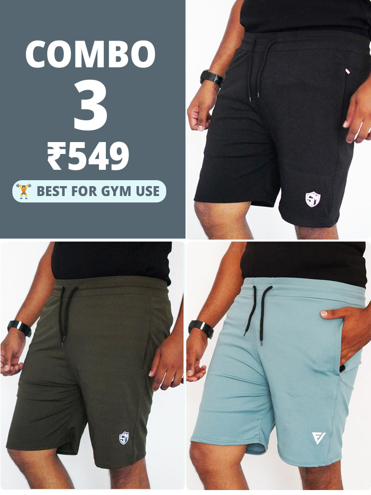 Mens combo shorts (3 pcs)