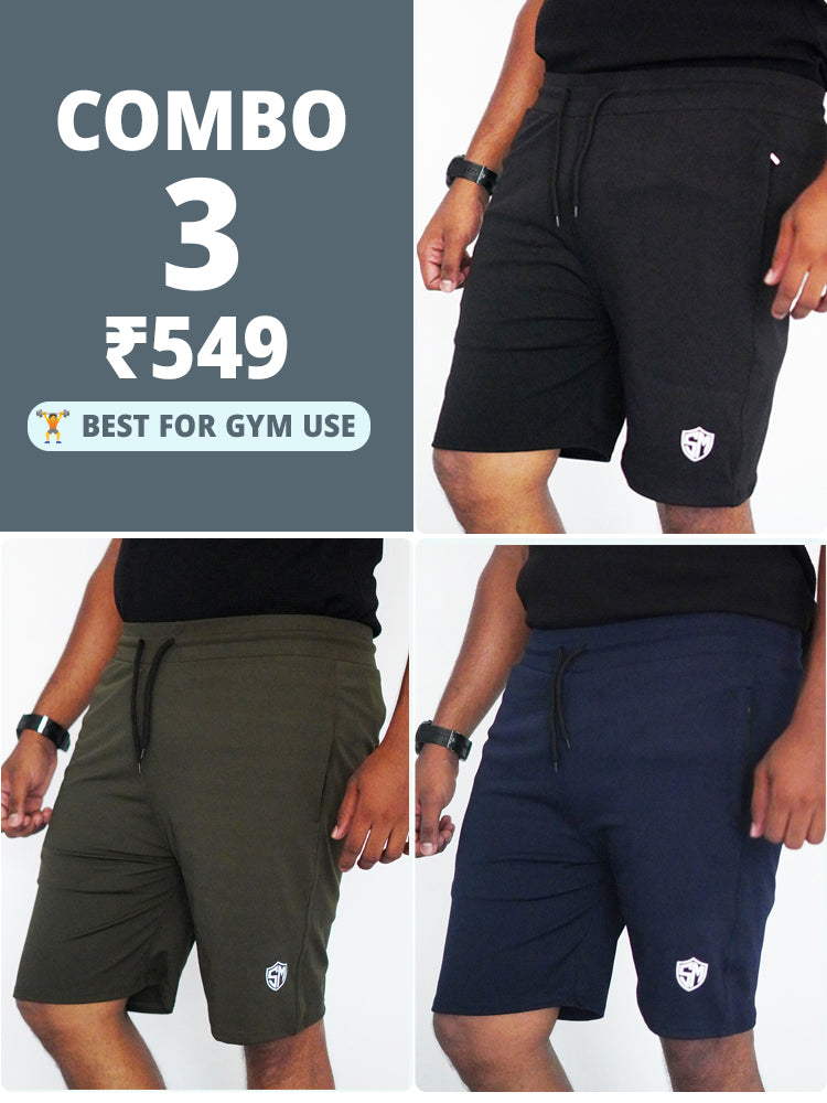 Mens combo shorts (3 pcs)